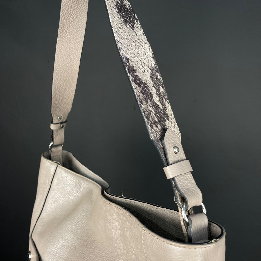 Cartera Gris Talle Unico