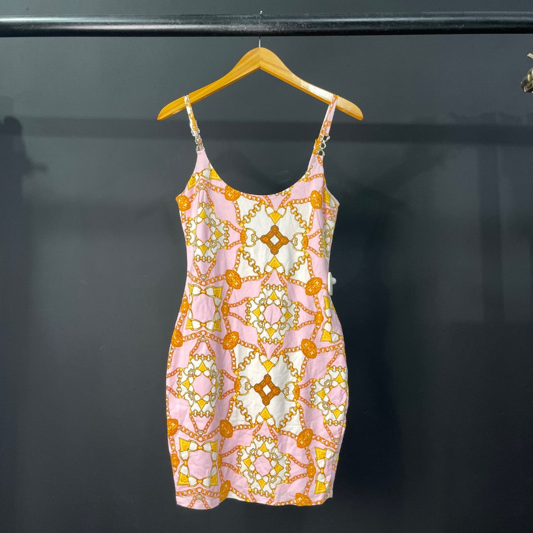 GUESS Vestido Sin Manga Varios  Estampado Talle M