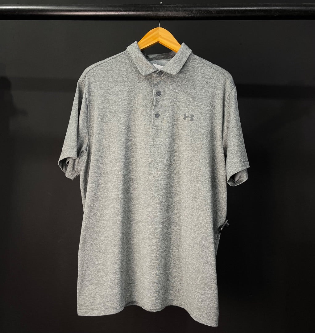 UNDERARMOUR Remera Deportiva Gris Talle XL