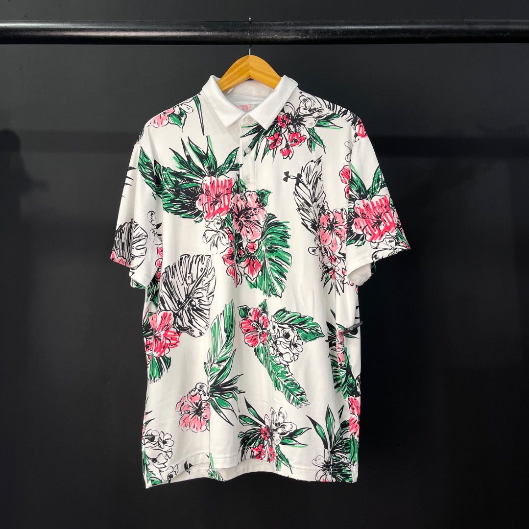UNDERARMOUR Remera Deportiva Varios Floral Talle XL