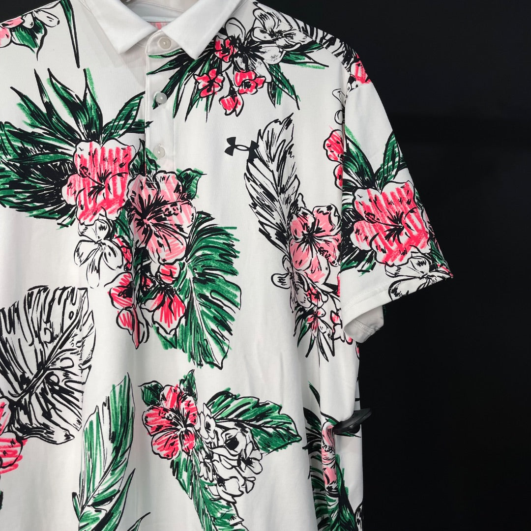 UNDERARMOUR Remera Deportiva Varios Floral Talle XL