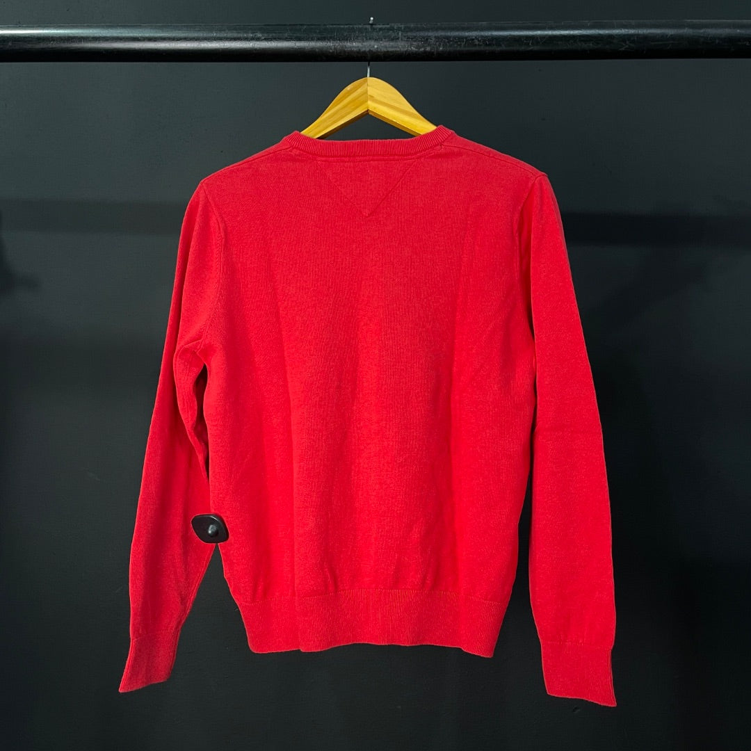 TOMMY HILFIGER Sweater Rojo Talle S