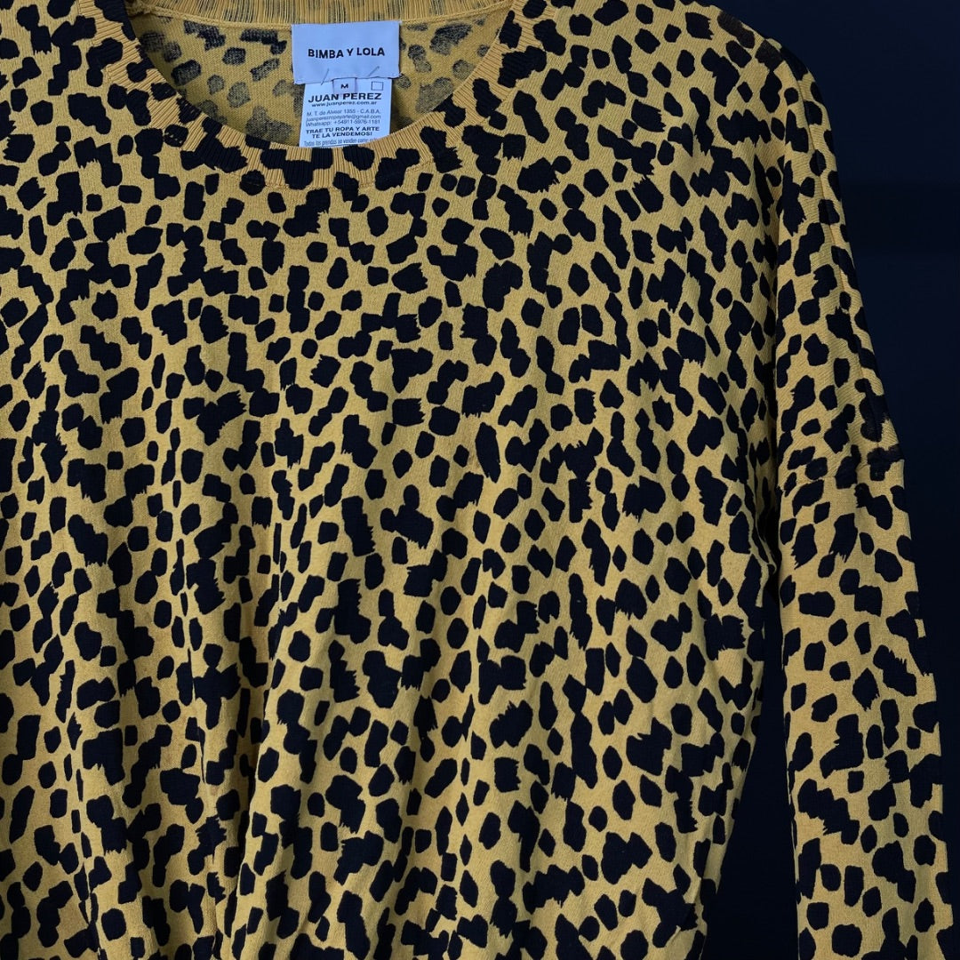 BIMBA Y LOLA Sweater Varios  Estampado Talle L