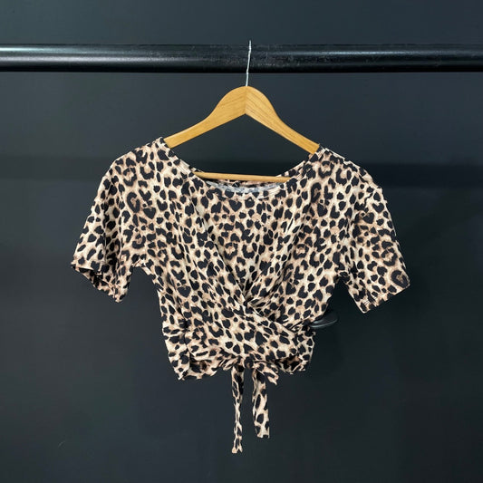 VICTORIA SECRET Remera Manga Corta Varios  Animal Print Talle S