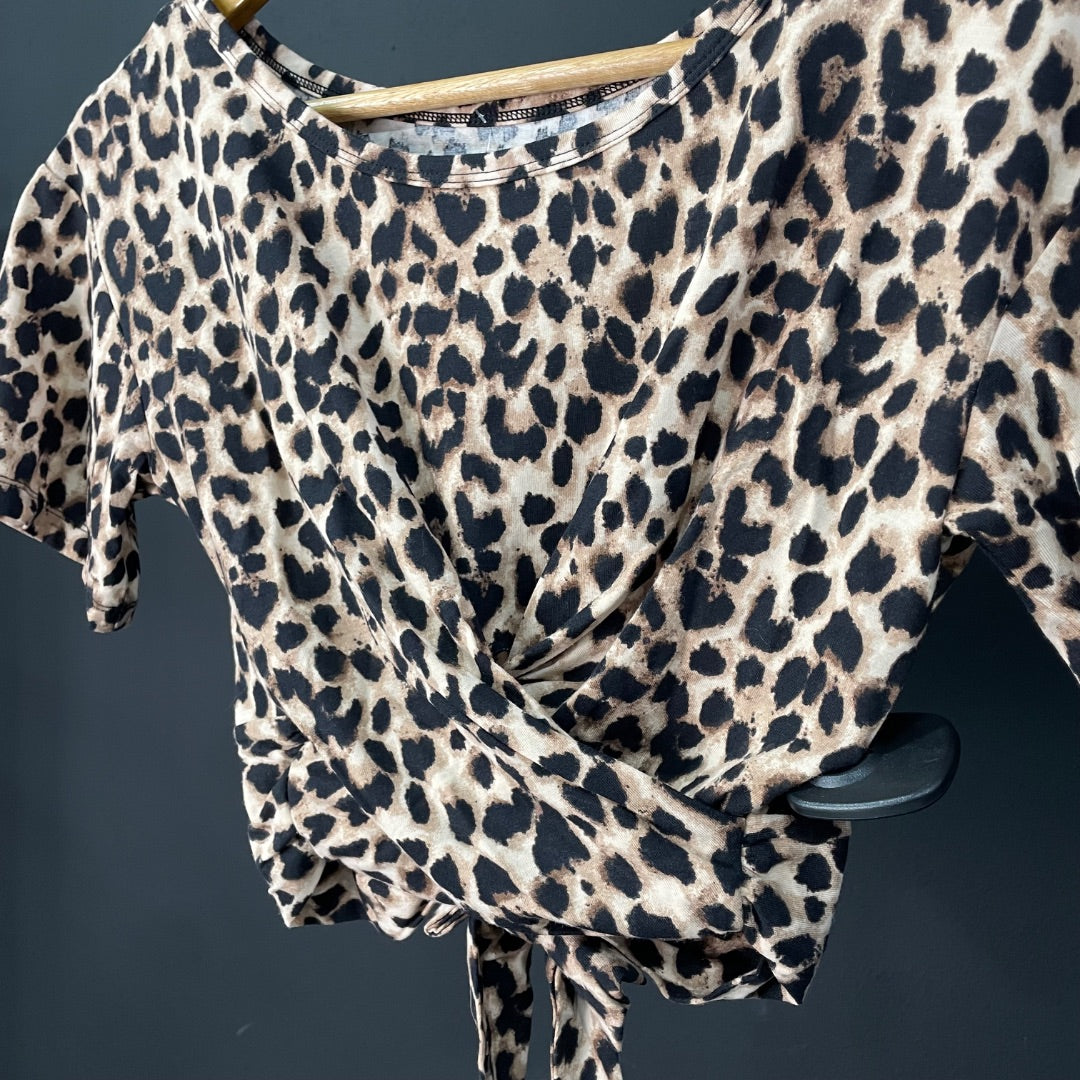 VICTORIA SECRET Remera Manga Corta Varios  Animal Print Talle S