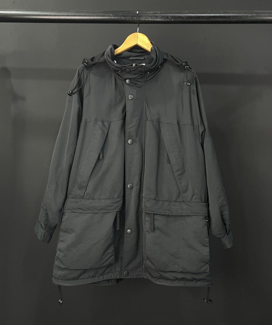 CLAIBORNE Campera Negro Talle L