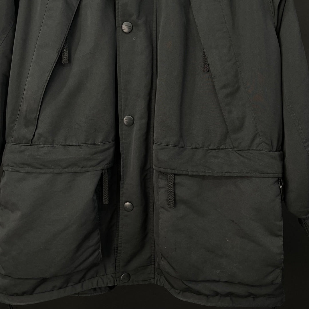 CLAIBORNE Campera Negro Talle L