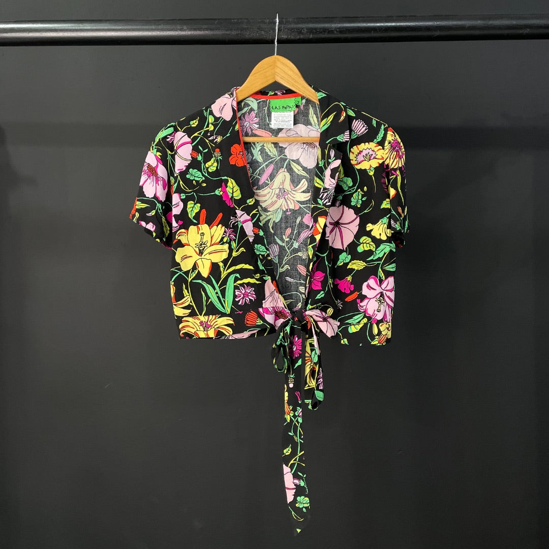 LAS PEPAS  Camisa Manga Larga  Varios Floral  Talle 2