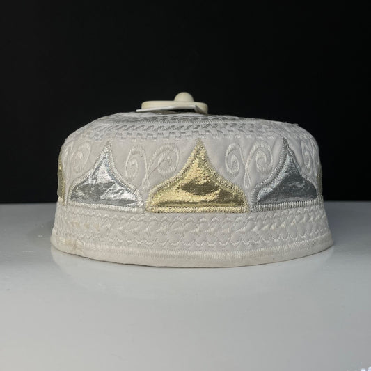 SIN MARCA Gorro Blanco Talle Unico