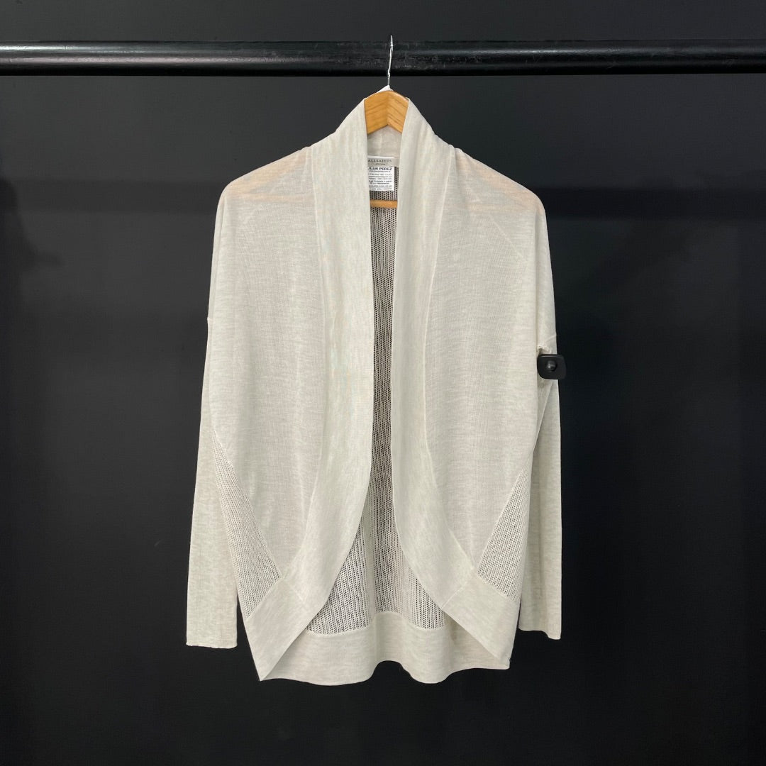 ALL SAINTS  Sweater Abierto  Gris  Talle M