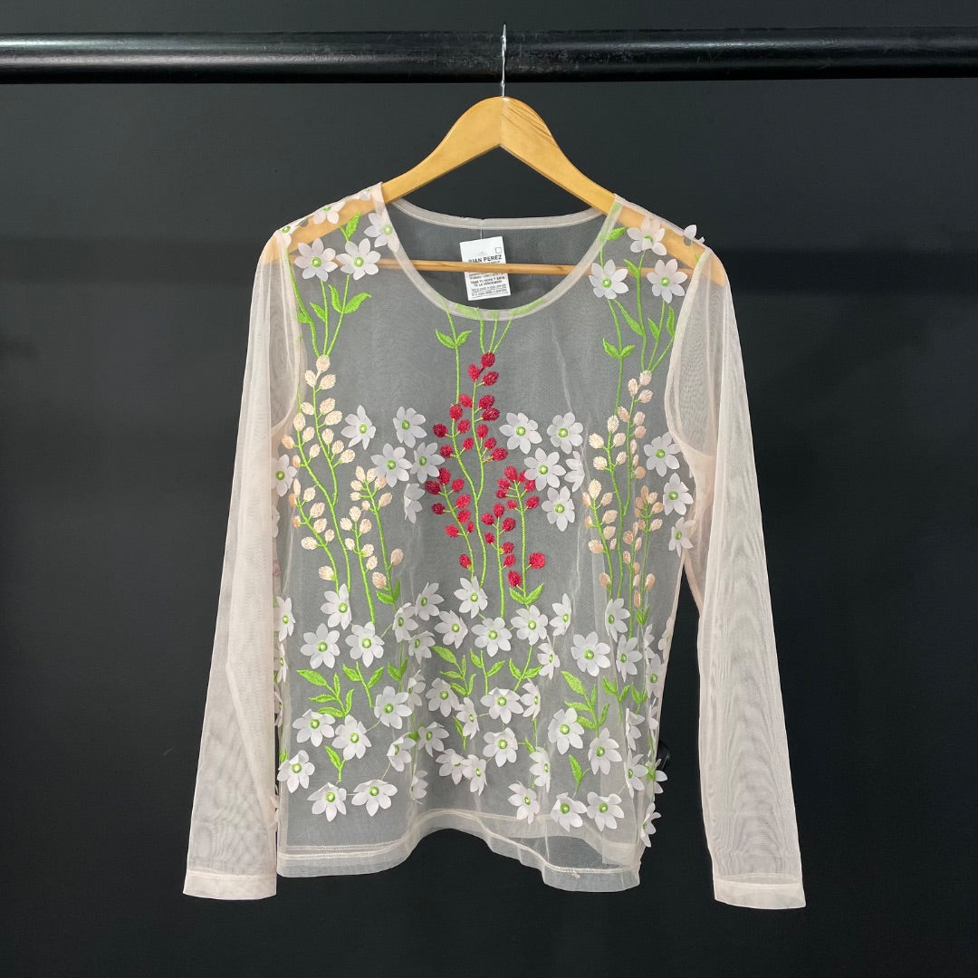SIN MARCA  Blusa Manga Larga  Rosa  Talle M