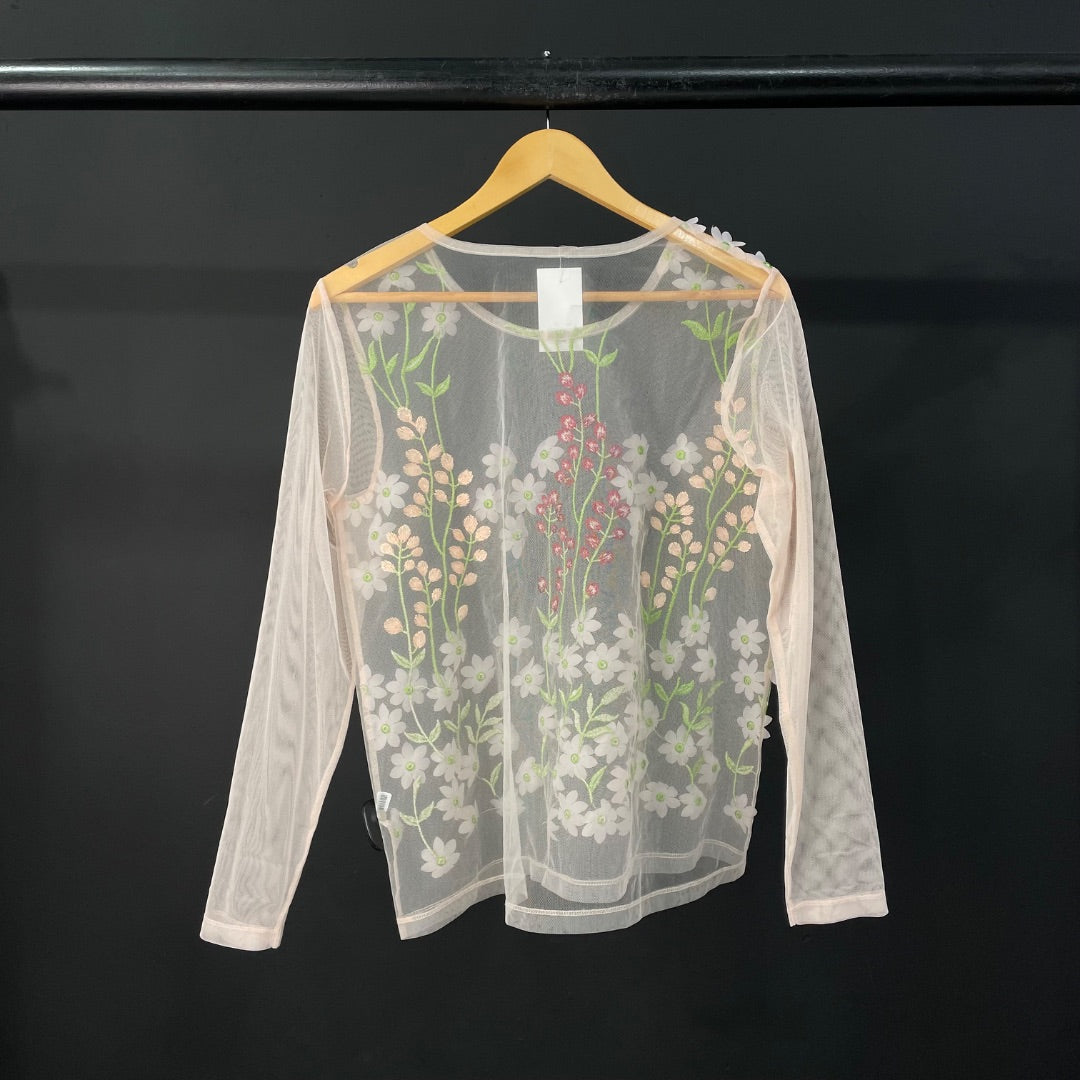SIN MARCA  Blusa Manga Larga  Rosa  Talle M