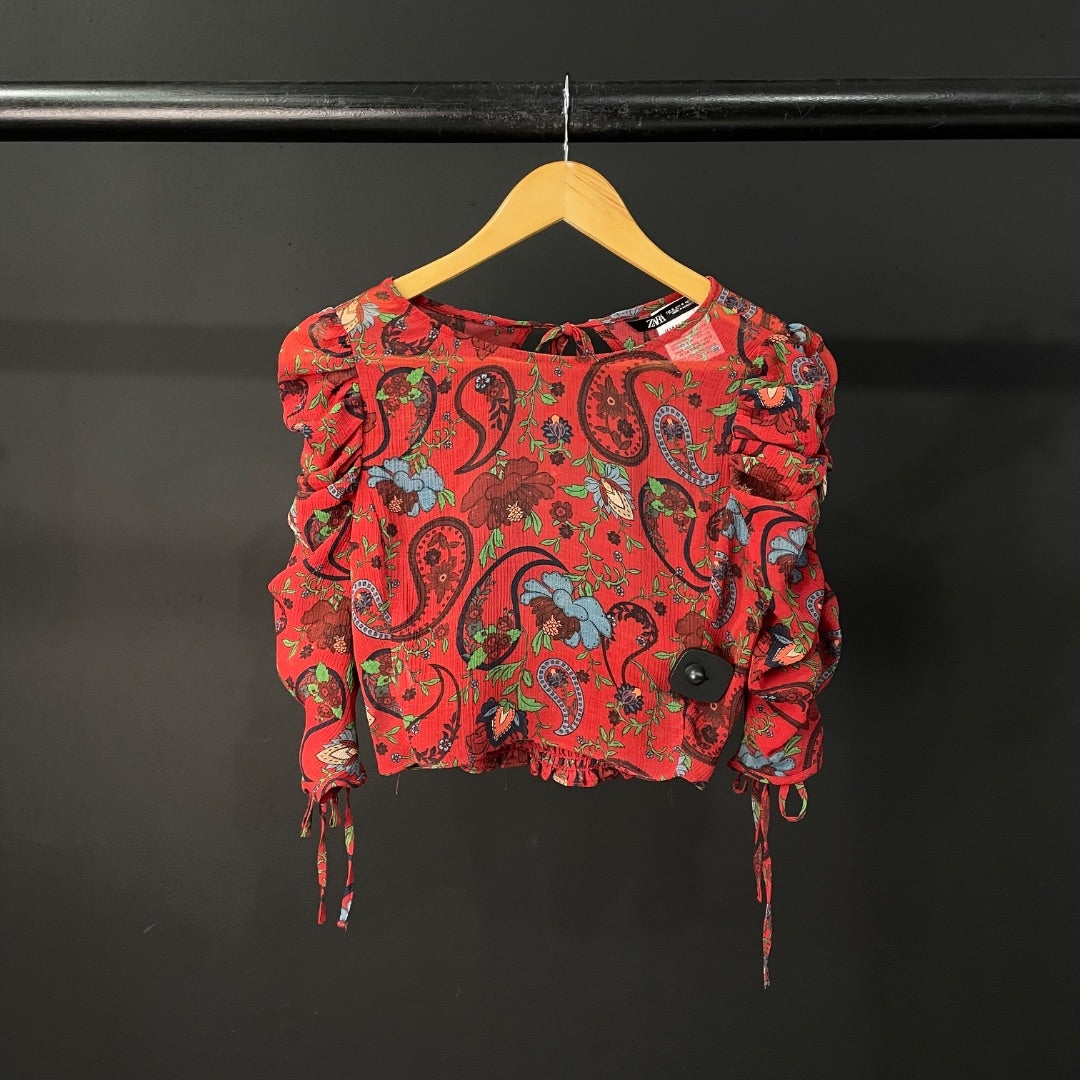 ZARA  Blusa  Varios  Estampado  Talle M
