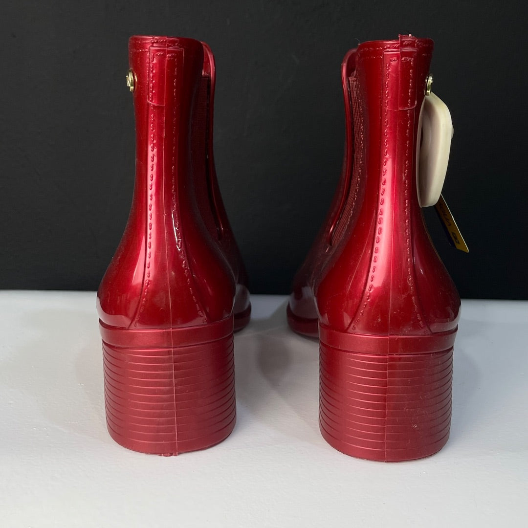 TERRA Y AGUA Bota De Agua Rojo Talle 35