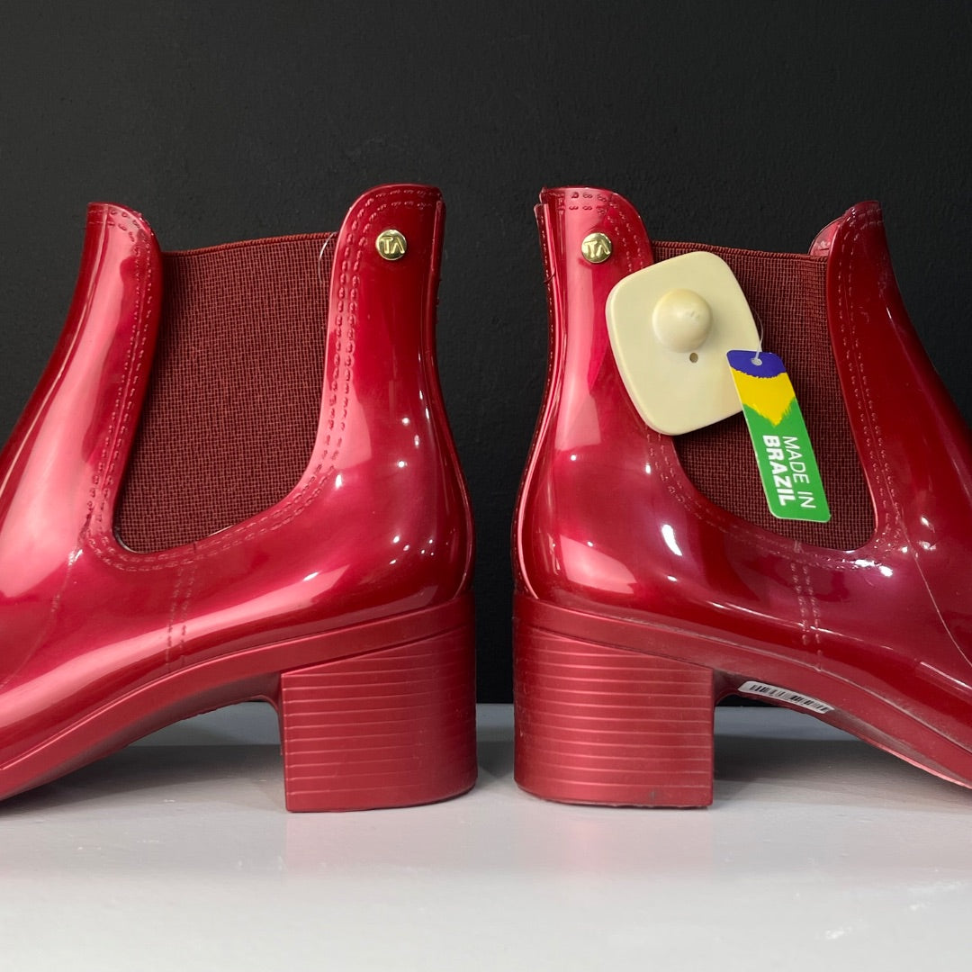 TERRA Y AGUA Bota De Agua Rojo Talle 35
