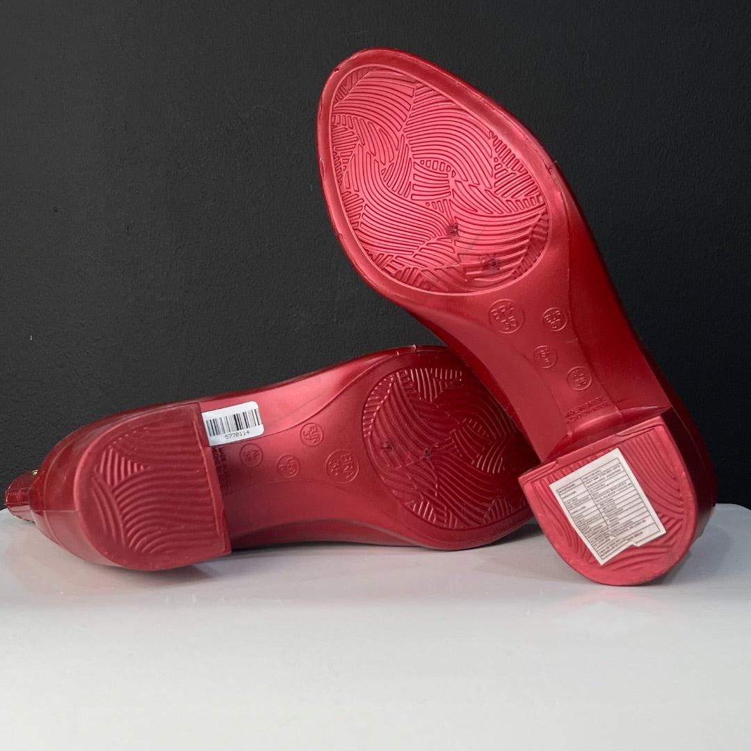 TERRA Y AGUA Bota De Agua Rojo Talle 35