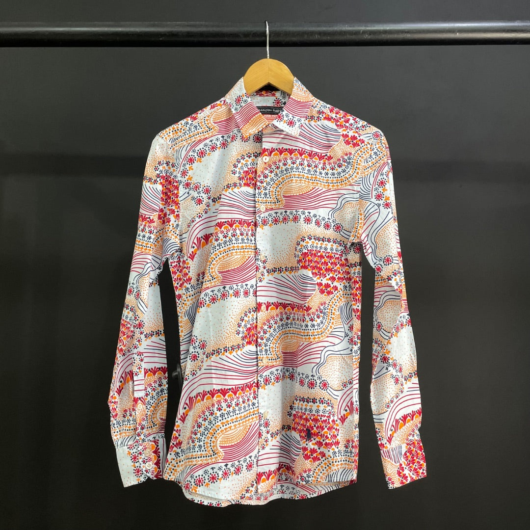 GARCON GARCIA  Camisa Manga Larga  Varios  Estampado  Talle XS