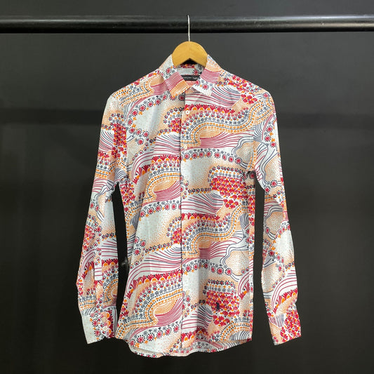GARCON GARCIA  Camisa Manga Larga  Varios  Estampado  Talle XS