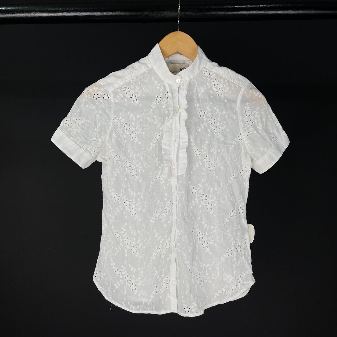 LA MARTINA Camisa Manga Corta Blanco Talle 2