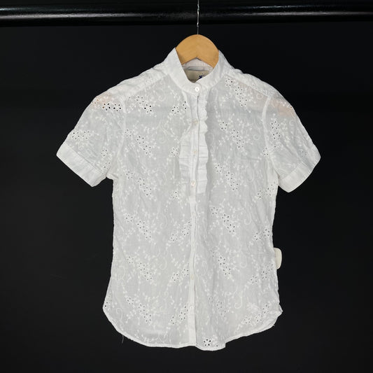 LA MARTINA Camisa Manga Corta Blanco Talle 2