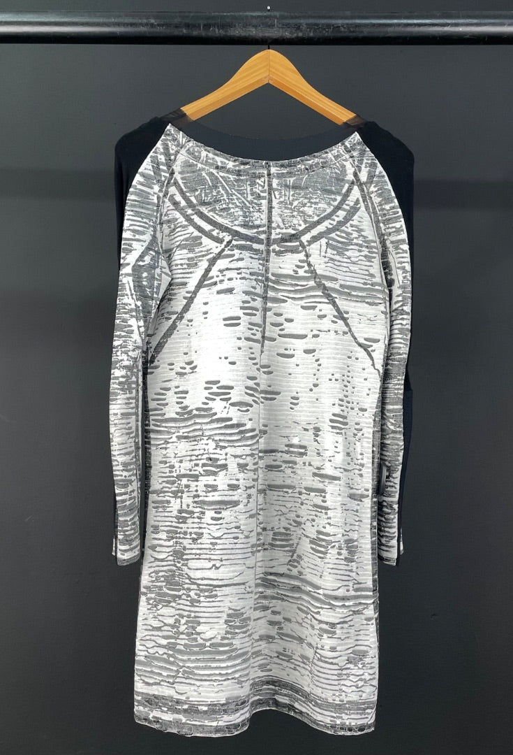 TRAMANDO  Vestido Manga Larga  Varios Blanco Y Negro  Talle 3