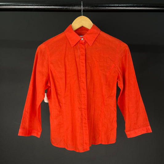 ANN TAYLOR Blusa Naranja Talle S