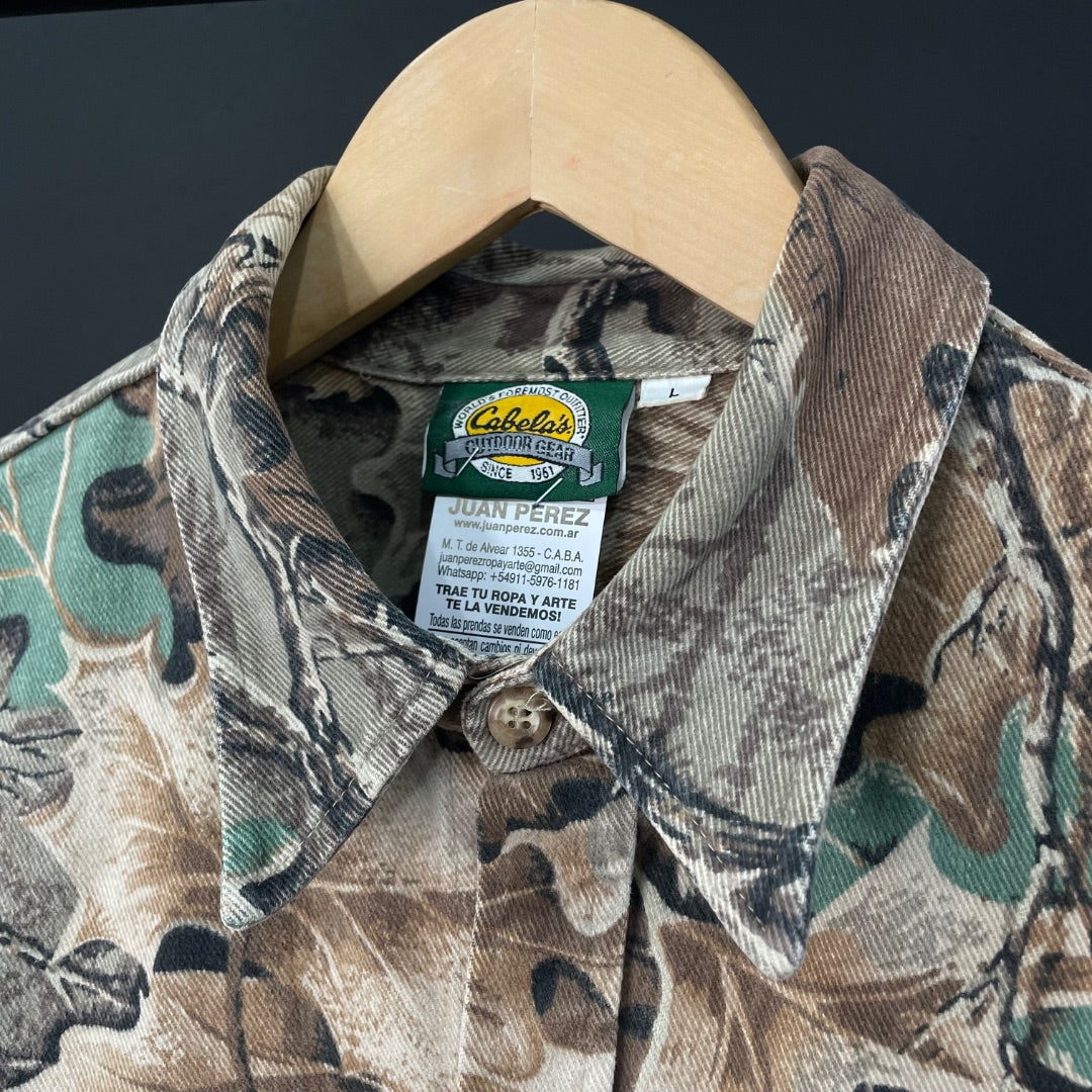 CABELA’S Camisa Manga Larga Varios  Estampado Talle L