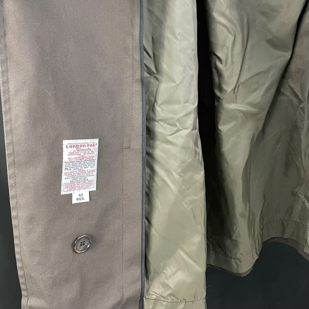 LONDON FOG Impermeable Marron Talle 42