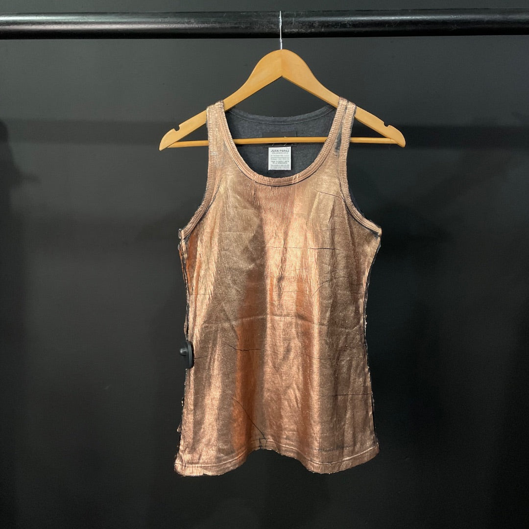 TRAMANDO Musculosa Cobre Talle 1
