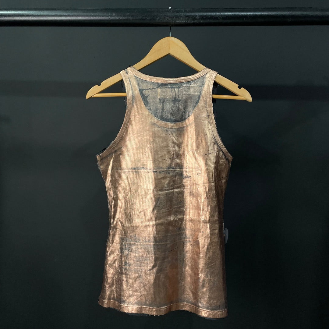 TRAMANDO Musculosa Cobre Talle 1