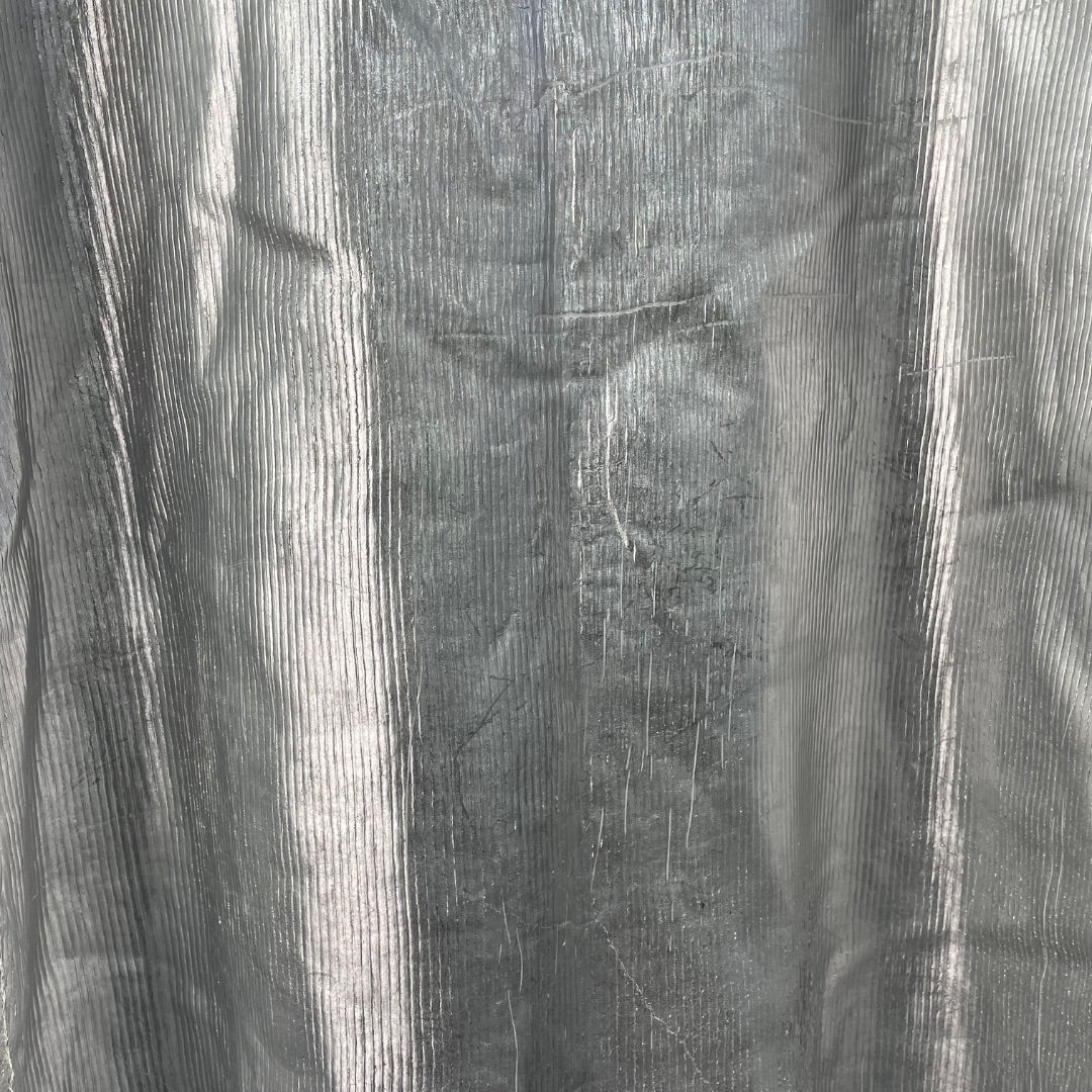 TRAMANDO Musculosa Plateado Talle 2
