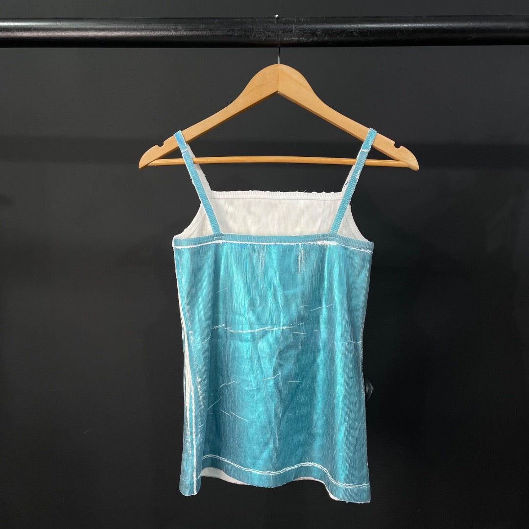 TRAMANDO Musculosa Turquesa Talle 1