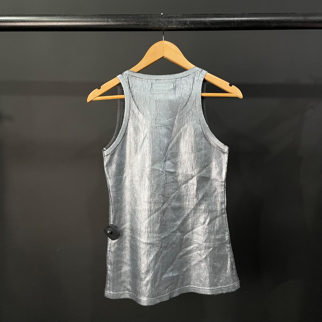 TRAMANDO Musculosa Gris Talle 1
