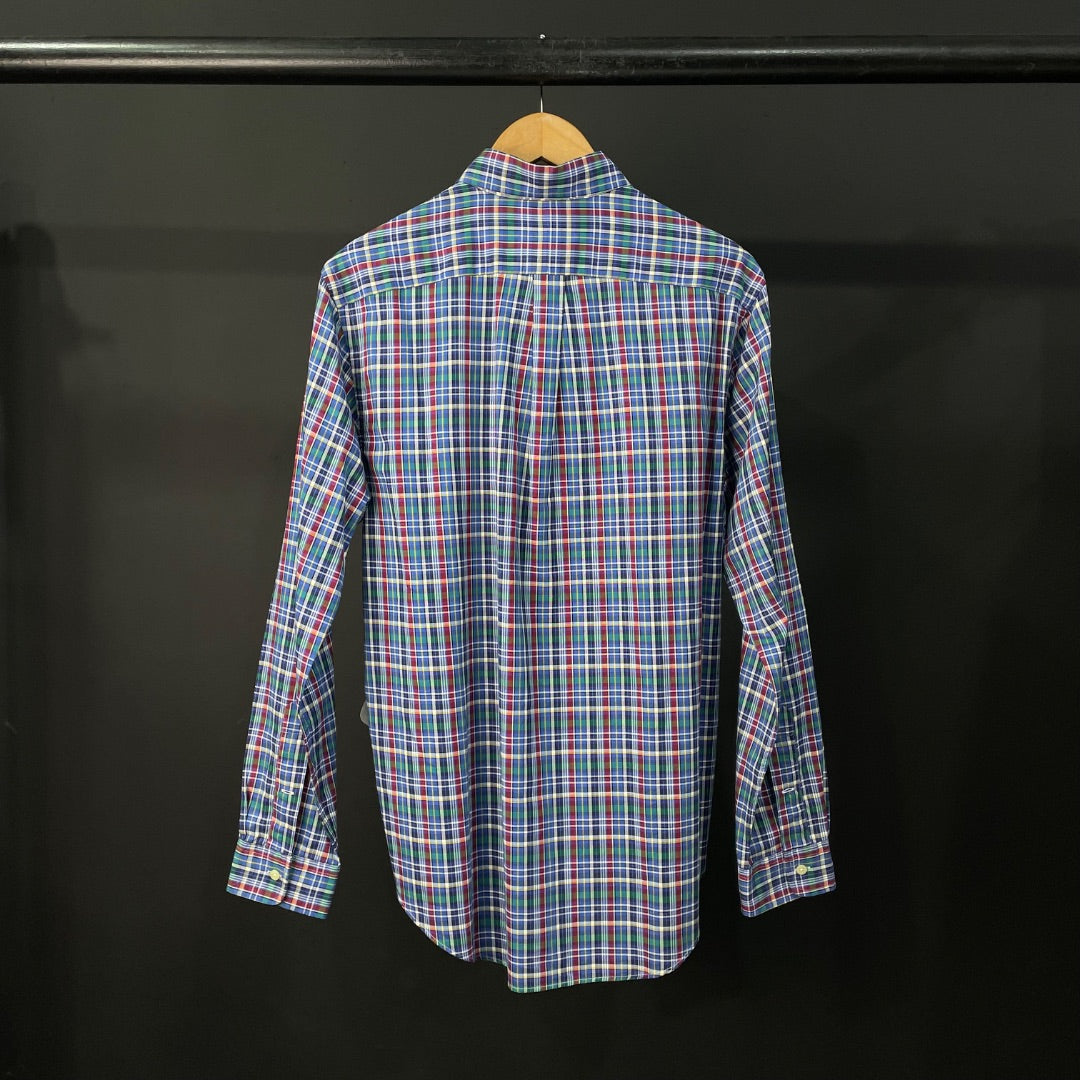 RALPH LAUREN  Camisa Manga Larga  Varios  Escoces  Talle M
