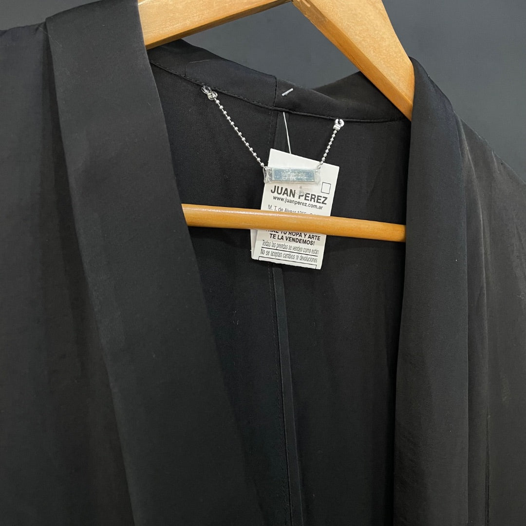 GINEBRA  Saco  Negro  Talle 3