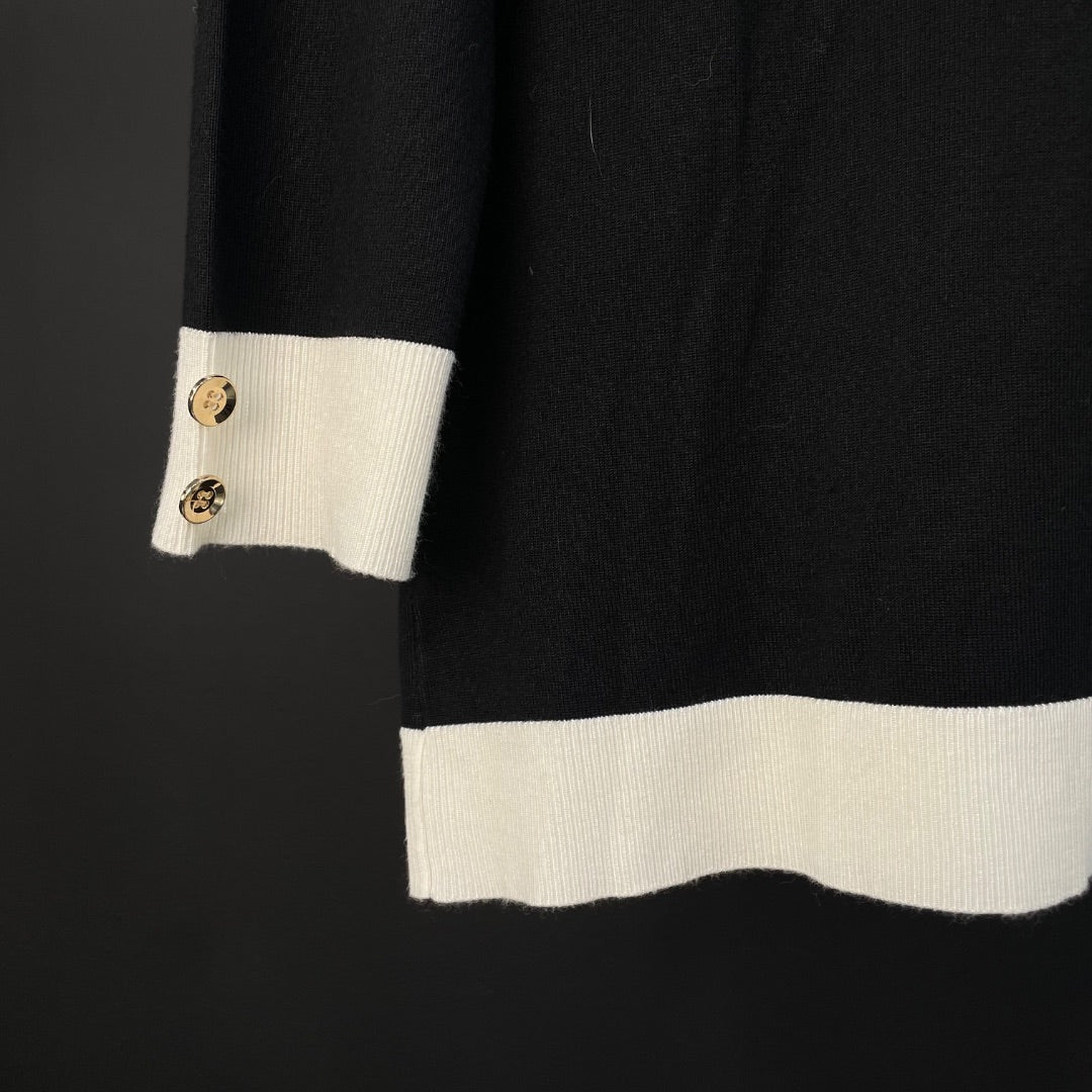 SIN MARCA  Sweater  Varios Blanco Y Negro  Talle L