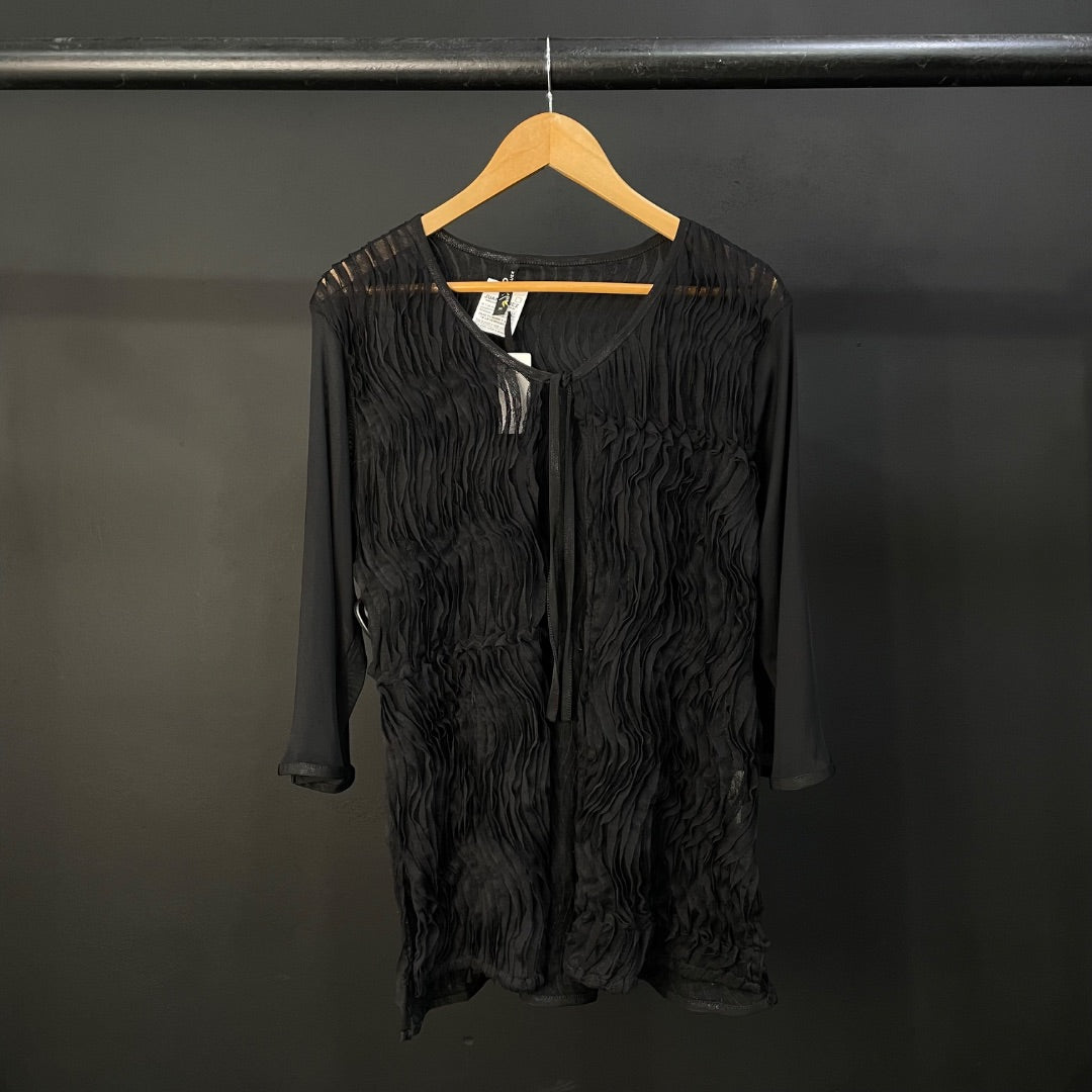 SIN MARCA  Saco  Negro  Talle XL