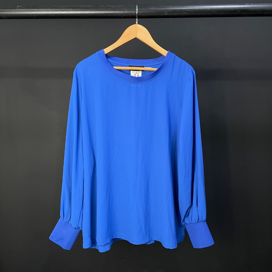 LAGERFELD  Blusa  Azul  Talle XL