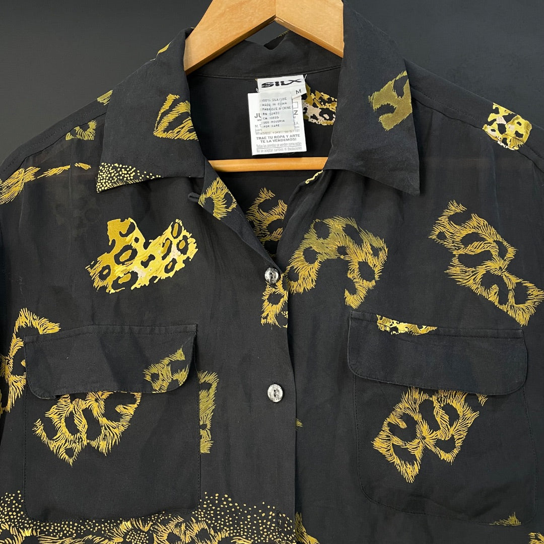 SIN MARCA  Camisa Manga Larga  Varios  Estampado  Talle M
