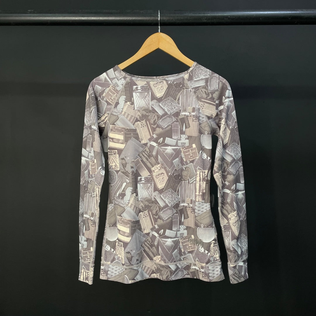 BURTON  Remera Manga Larga  Varios  Estampado  Talle M
