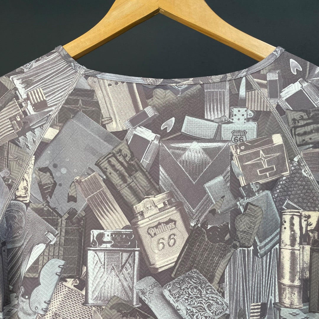 BURTON  Remera Manga Larga  Varios  Estampado  Talle M