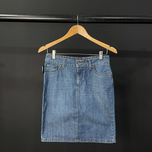 WRANGLER  Pollera Media Pierna  Azul  Talle 40