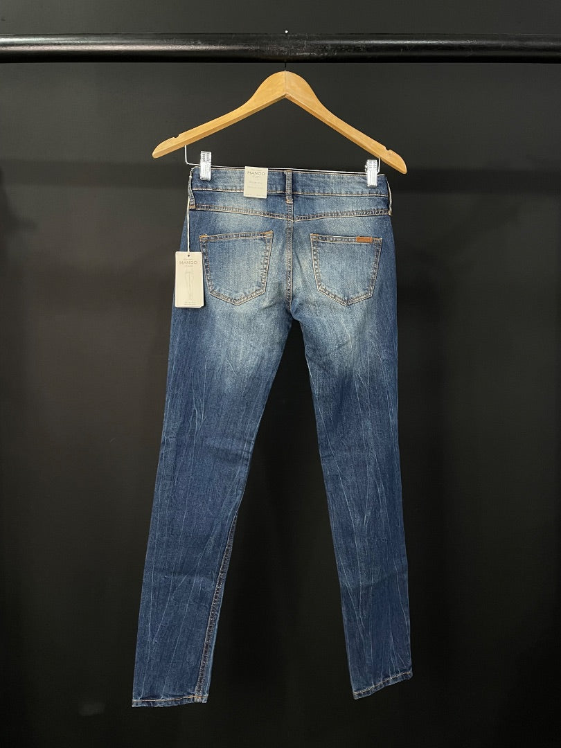 MANGO Pantalon Jean Azul Talle 32