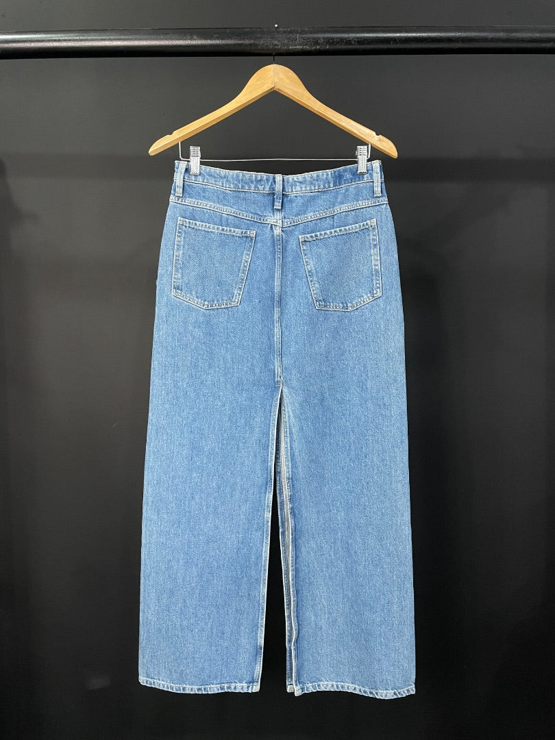 ZARA  Pollera Larga  Celeste  Talle S