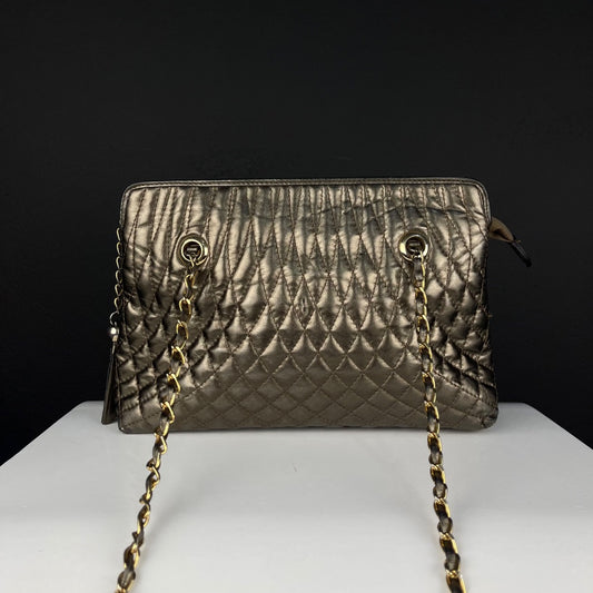 CARTERAS ITALIANAS Cartera Bronce Talle Unico