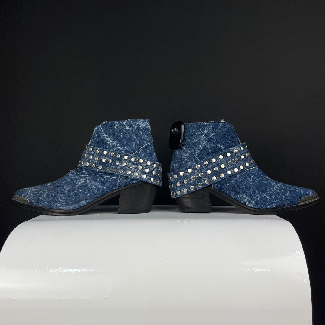 SIN MARCA Bota Corta Azul Talle 38