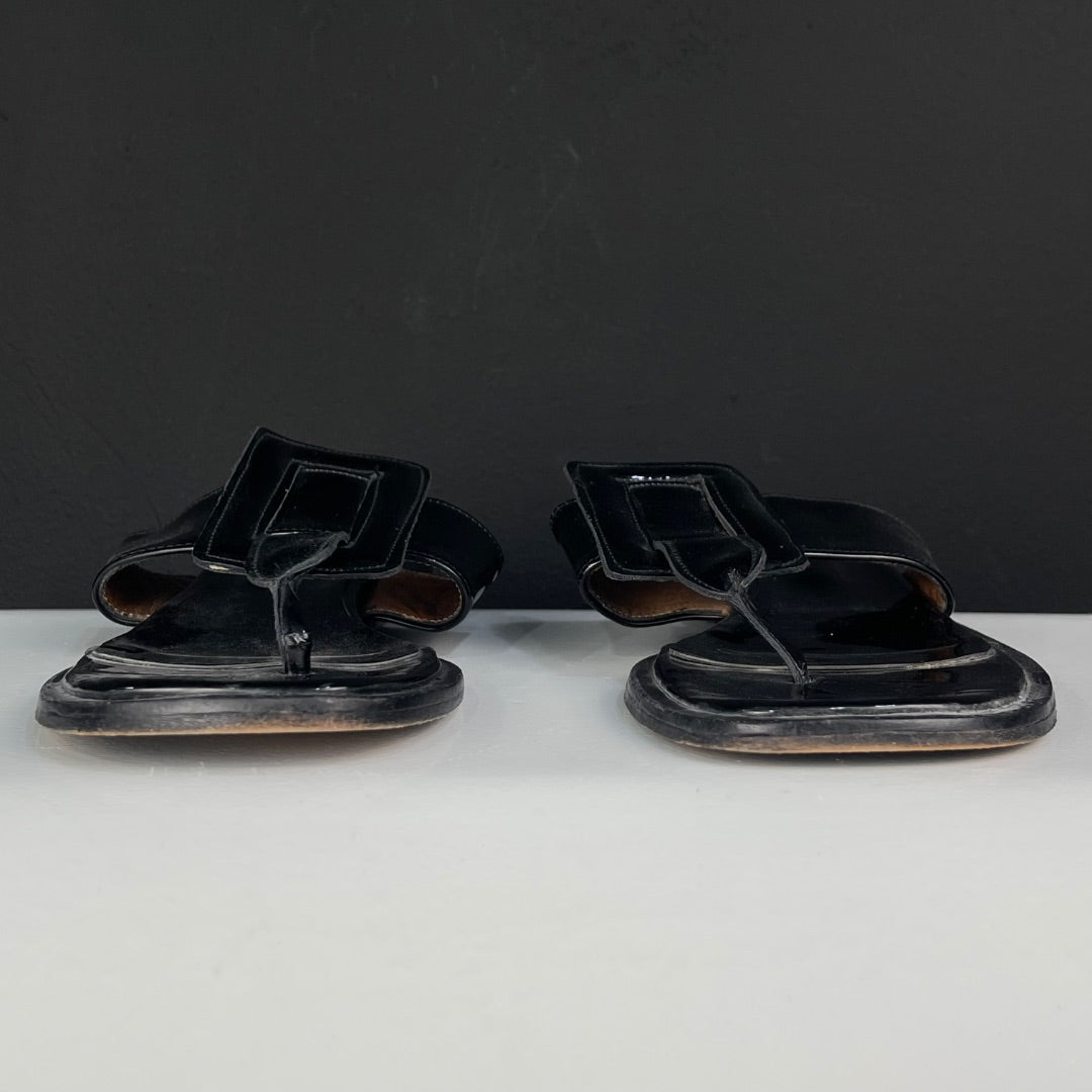 CES'T FINI Sandalias Negro Talle 37