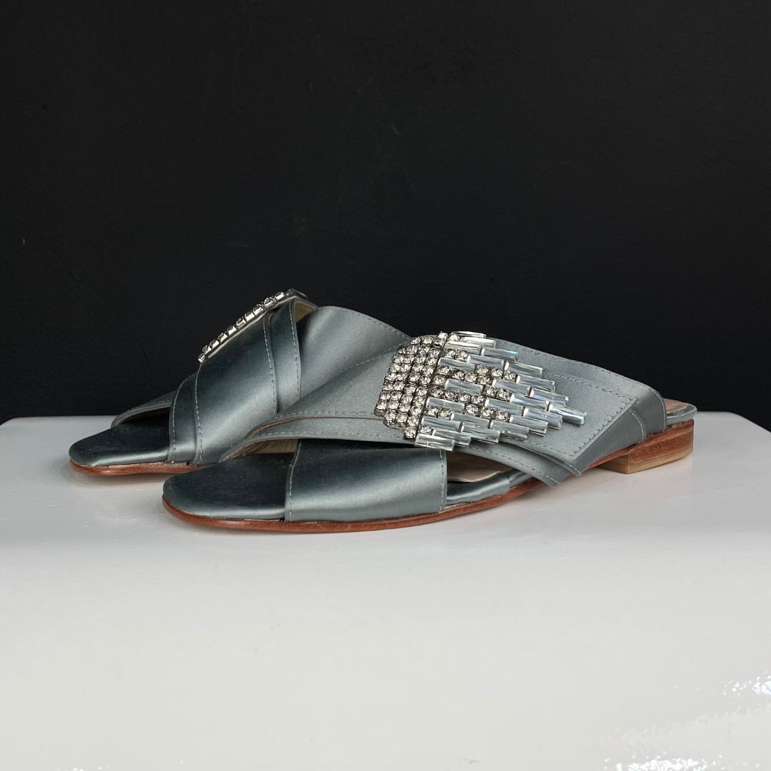 SANTESTEBAN Sandalias Celeste Talle 38