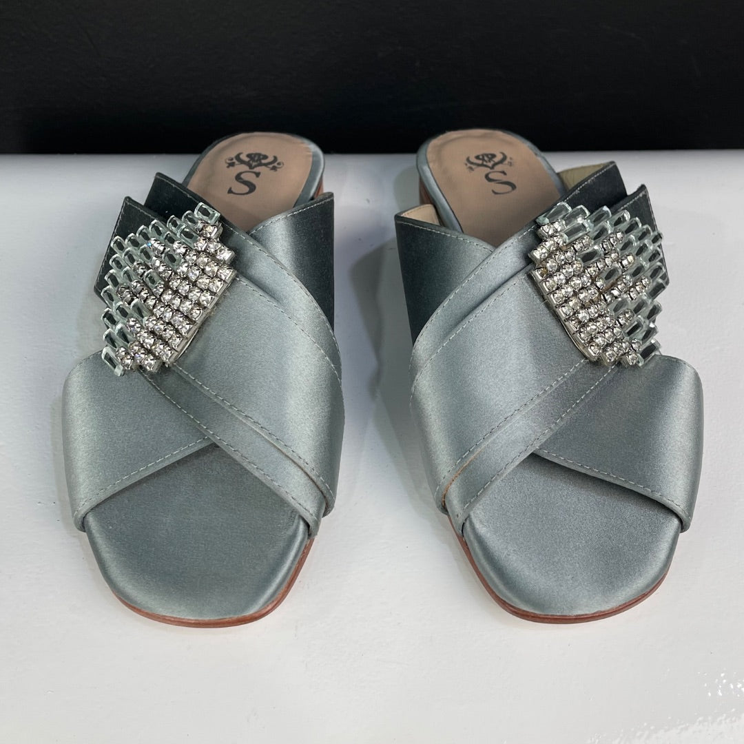 SANTESTEBAN Sandalias Celeste Talle 38