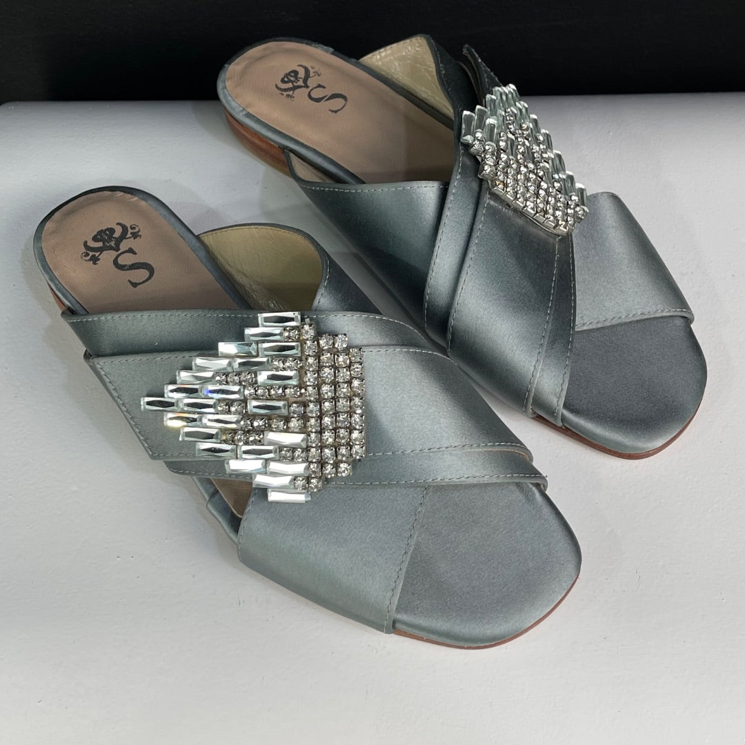 SANTESTEBAN Sandalias Celeste Talle 38